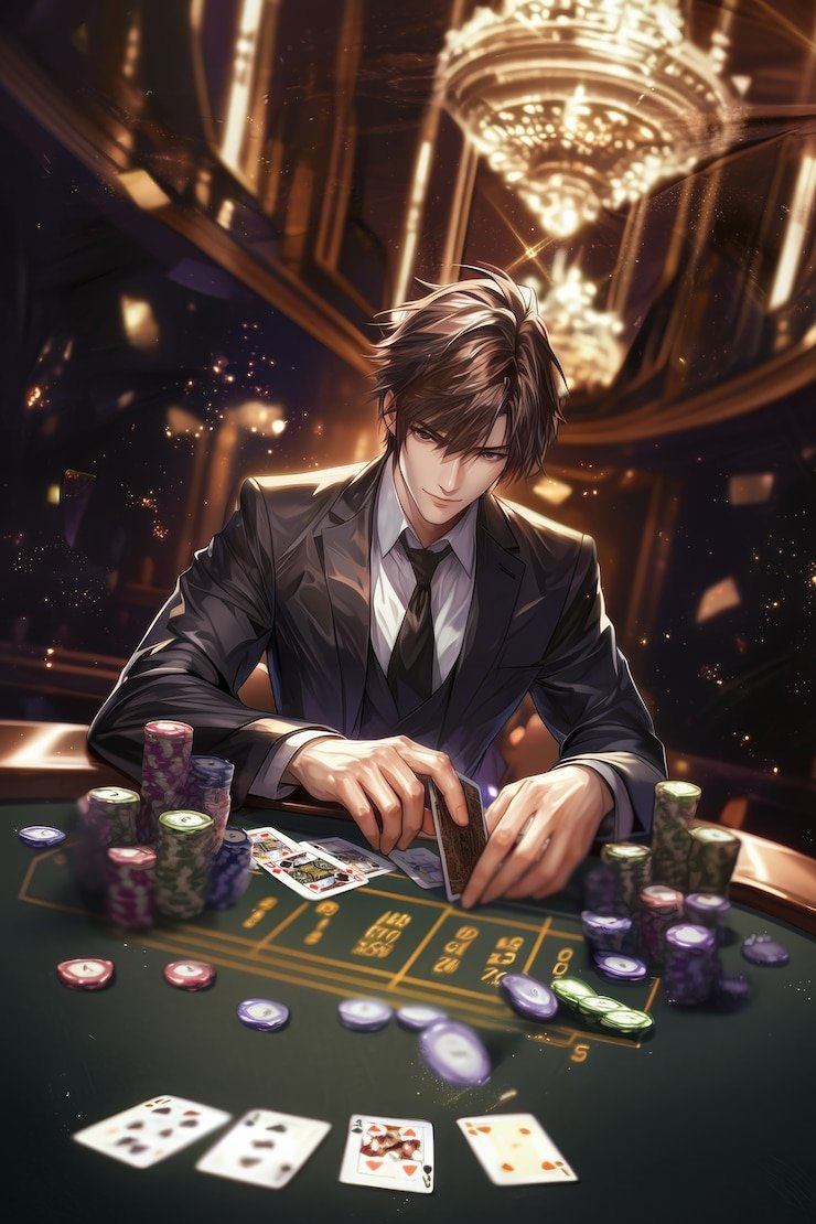 Antarmuka permainan Live Blackjack dengan tombol aksi
